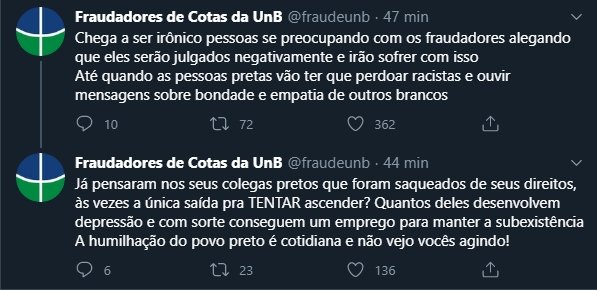 Reprodução de tweet