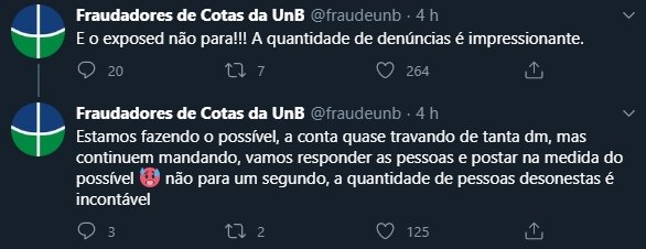 Reprodução de tweet