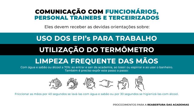 protocolo de reabertura das academias do df