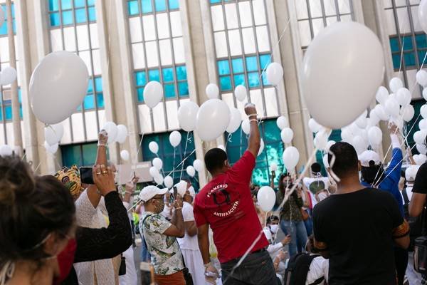 Protesto contra o racismo