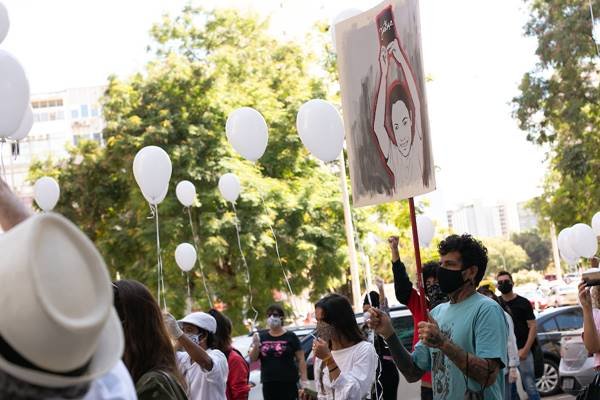 Protesto contra o racismo
