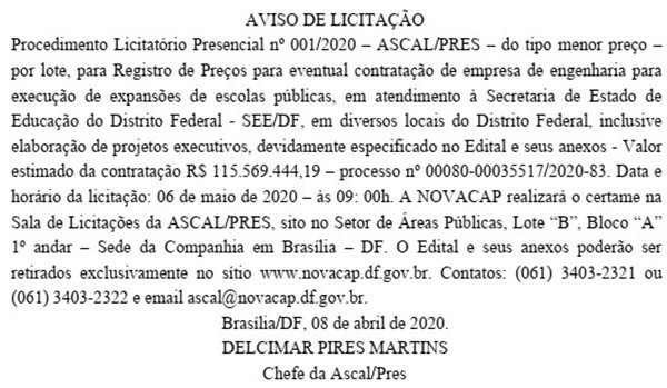 Extrato DODF 09/04/2020