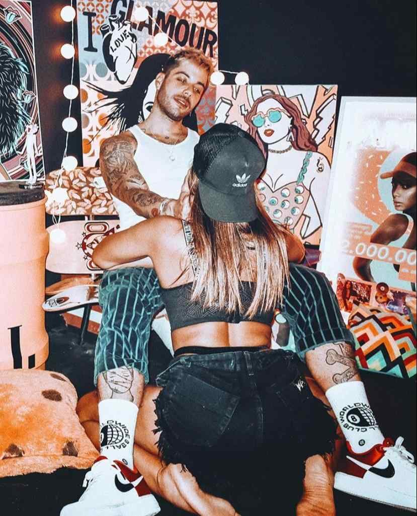 Anitta e Gui Araujo