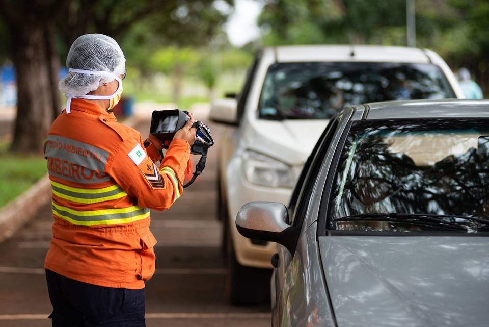 Testes para coronavírus no DF