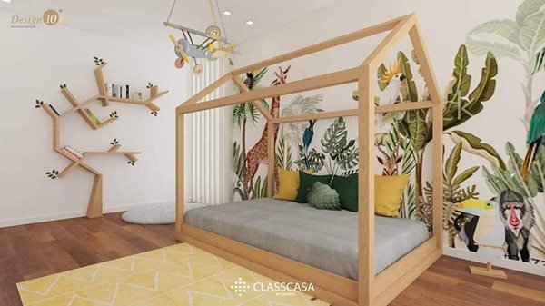 Papel de parede na decoração