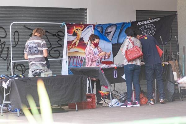 Movimentação de ambulantes no Setor Comercial Sul