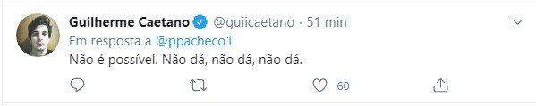 Comentário do Twitter sobre Cidade Alerta