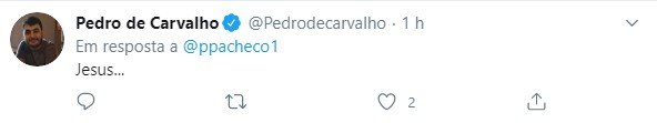 Comentário do Twitter sobre Cidade Alerta