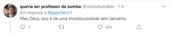 Comentário do Twitter sobre Cidade Alerta