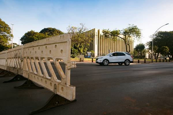 W3 sul é interditada para veículos e aberta para o lazer pela primeira vez