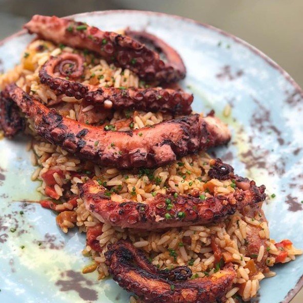 Arroz de polvo com linguiça Blumenau do Rosso