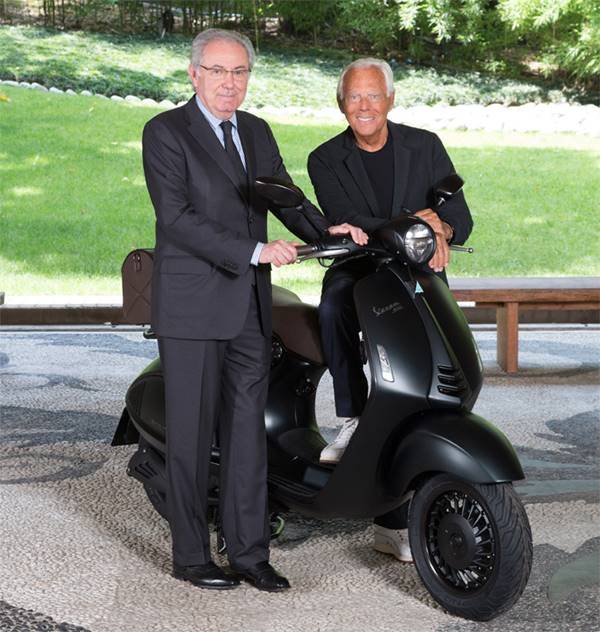 Roberto Colaninno e Giorgio Armani