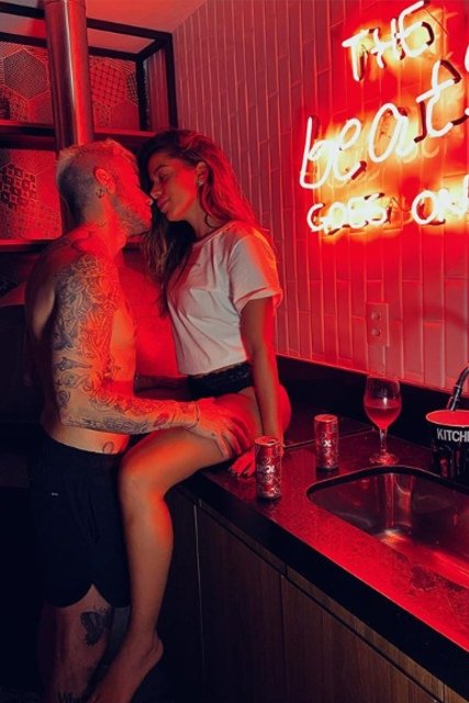 Anitta e Gui Araujo