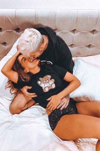 Anitta e Gui Araujo