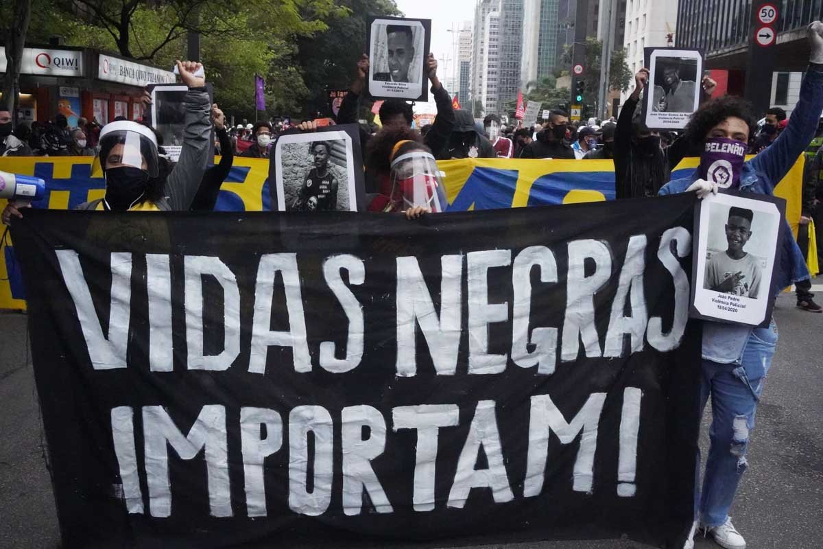 PROTESTO ANTIFACISTA AV PAULISTA c