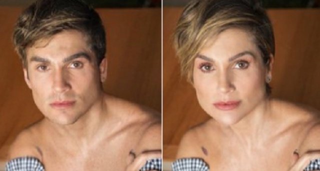 faceapp em famosos