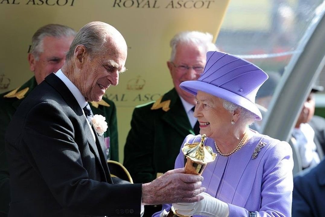 Príncipe philip e Rainha Elizabeth II