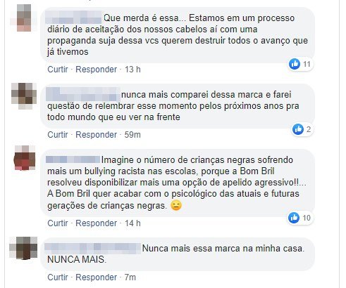 Comentários de seguidores sobre a Krespinha