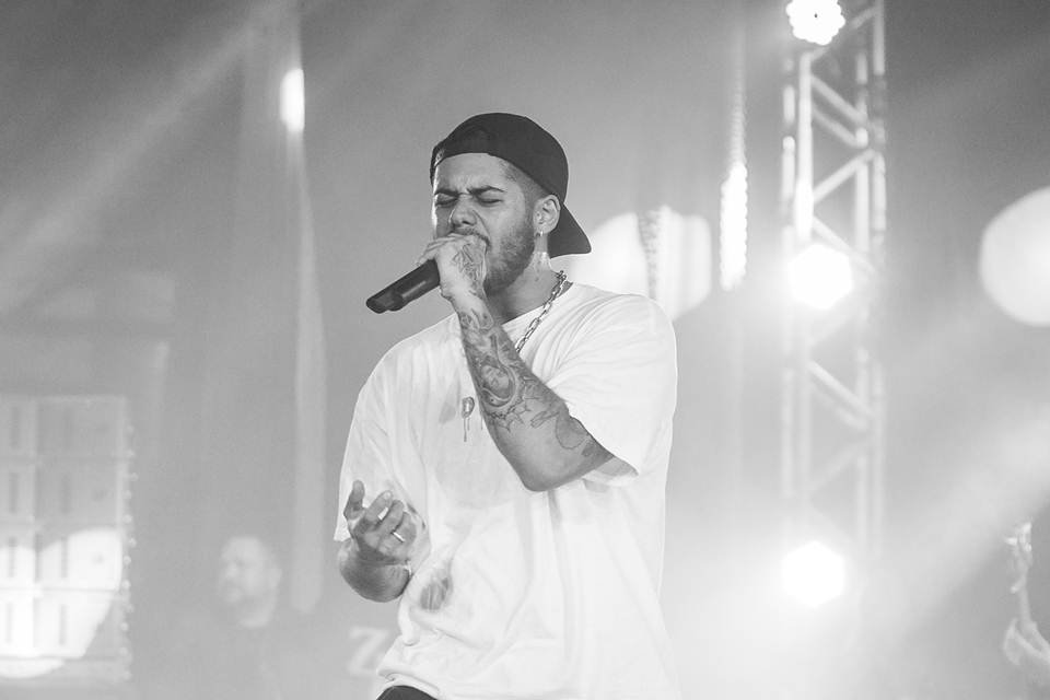 Cantor Zé Felipe em show