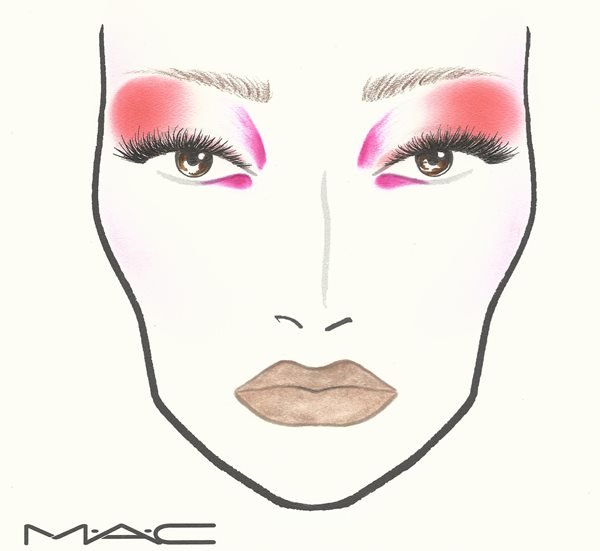 Desenhos da MAC de maquiagens para o The Sims