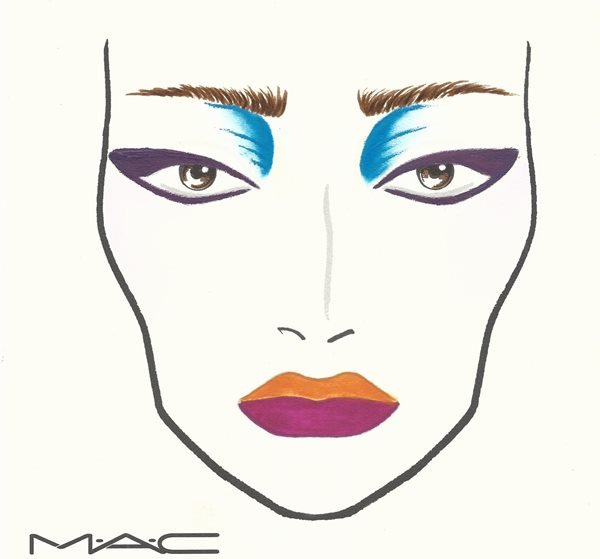 Desenhos da MAC de maquiagens para o The Sims