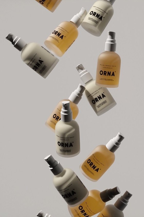 Fórmulas de cuidados de skincare da Orna