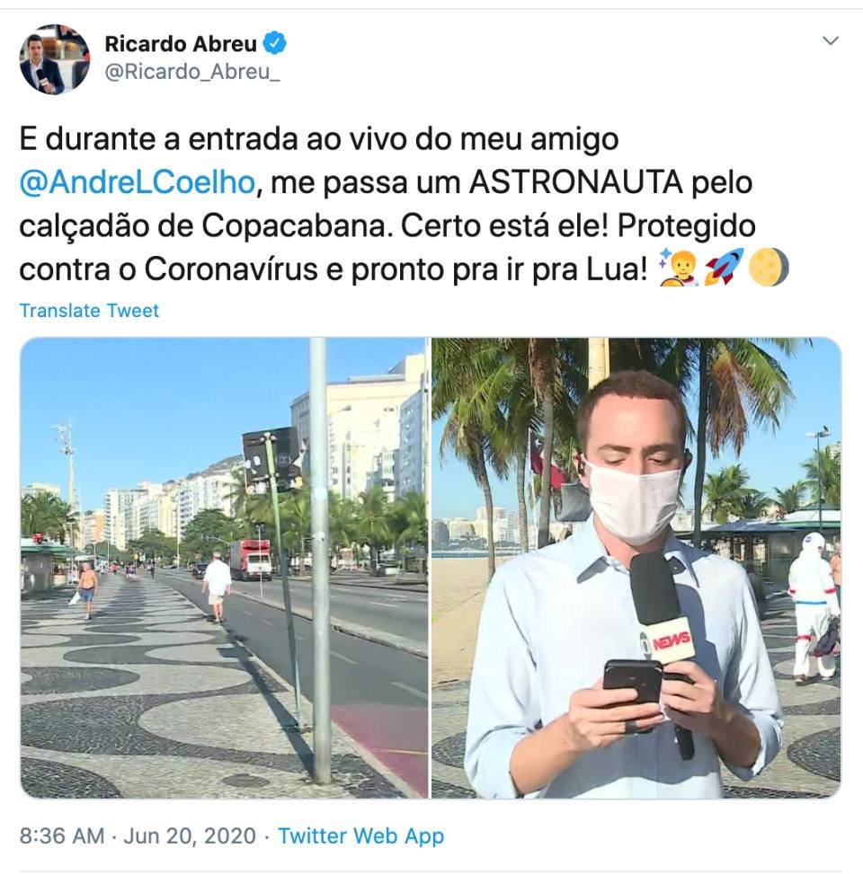 print repórter da globo news ao vivo