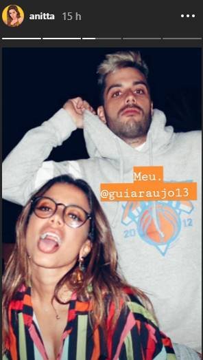 Anitta e Gui Araújo
