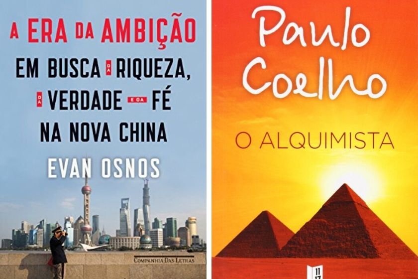 Os livros de Barack Obama e Malala Yousafzai