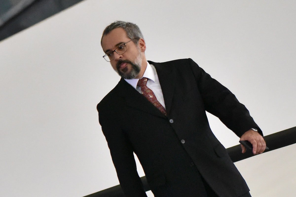 Abraham Weintraub no palacio do planalto