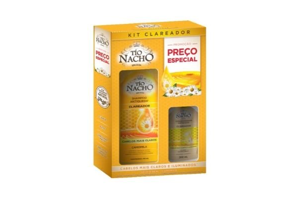 shampoo clareador de cabelo