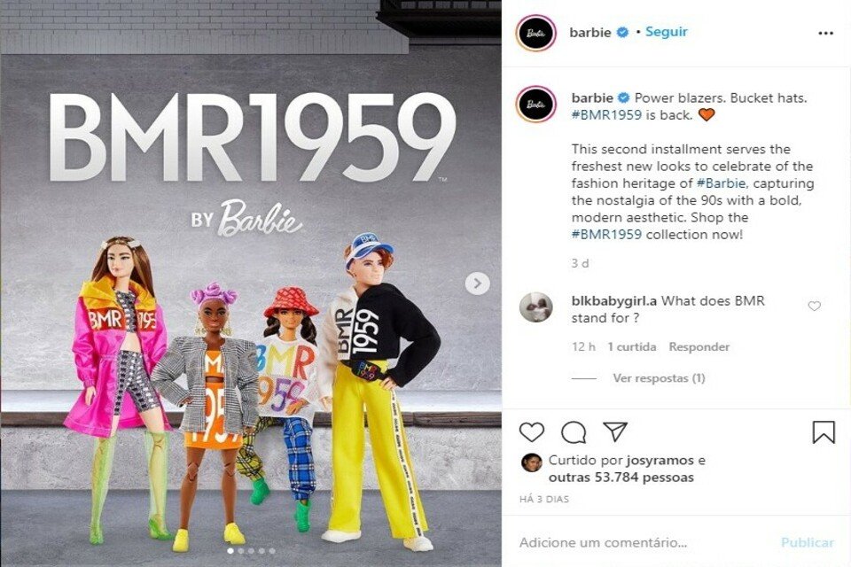 coleção barbie