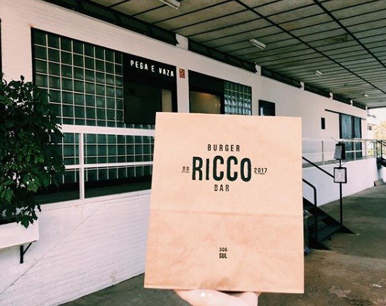 Embalagem do Ricco Burger