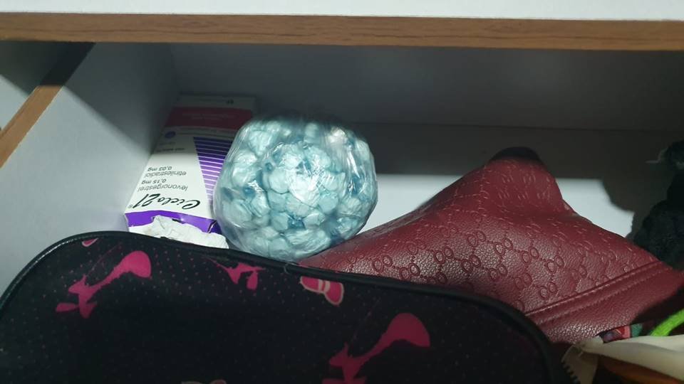cocaína embalada