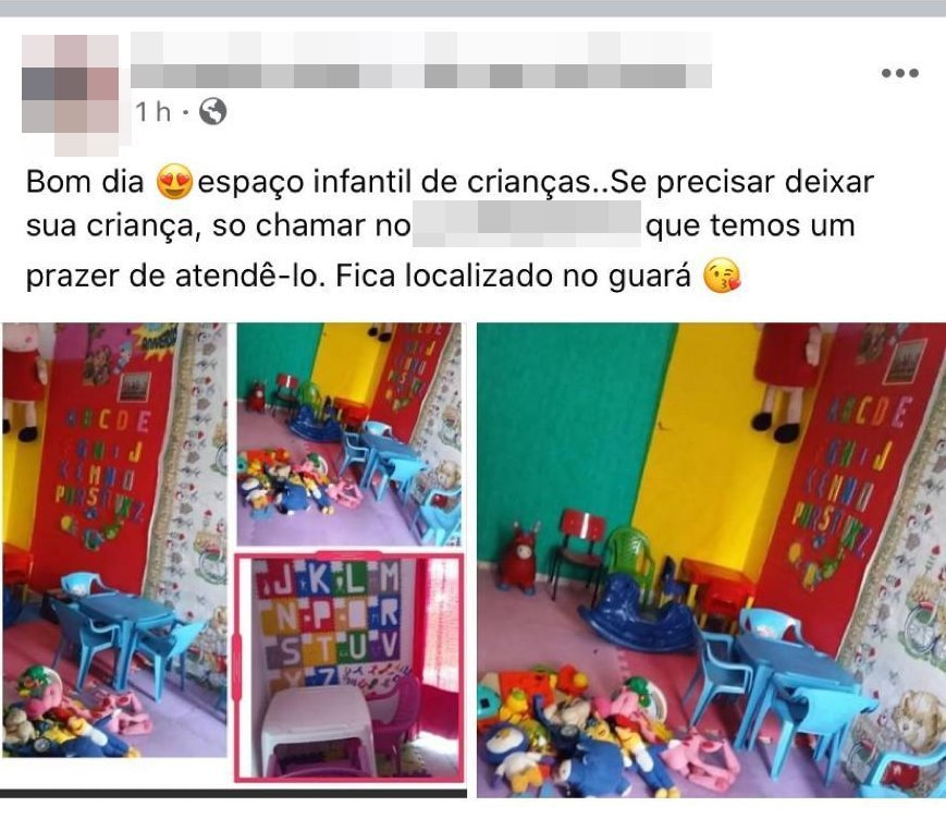 Mães crecheiras fazem anúncio na internet