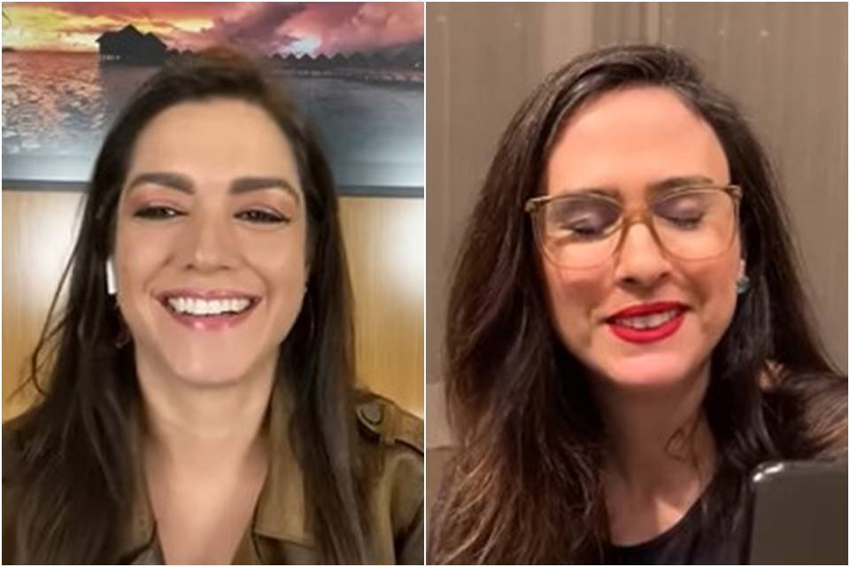 Thais Fersoza e Tatá Werneck