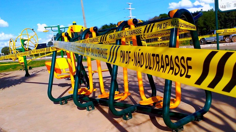 GDF solda entrada de parquinhos para evitar aglomeração em Águas Claras
