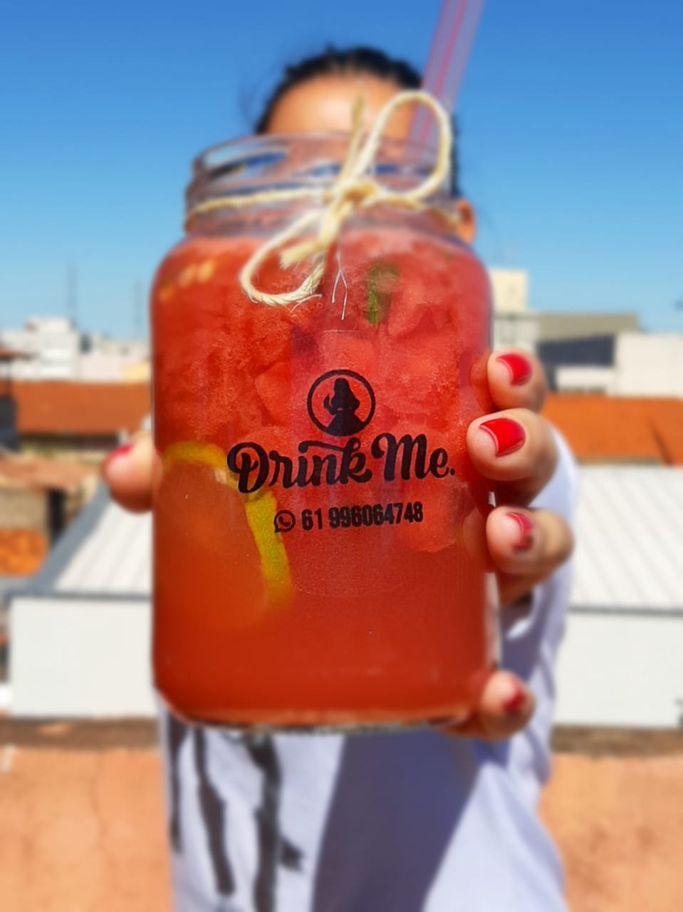 Drinque de morango