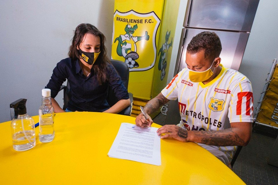 Treino no CT do Brasiliense FC. Fotos: Leonardo Hladczuk