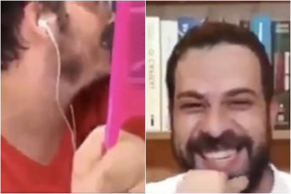 Guilherme Boulos e Fábio Porchat