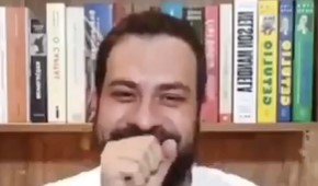 Guilherme Boulos e Fábio Porchat