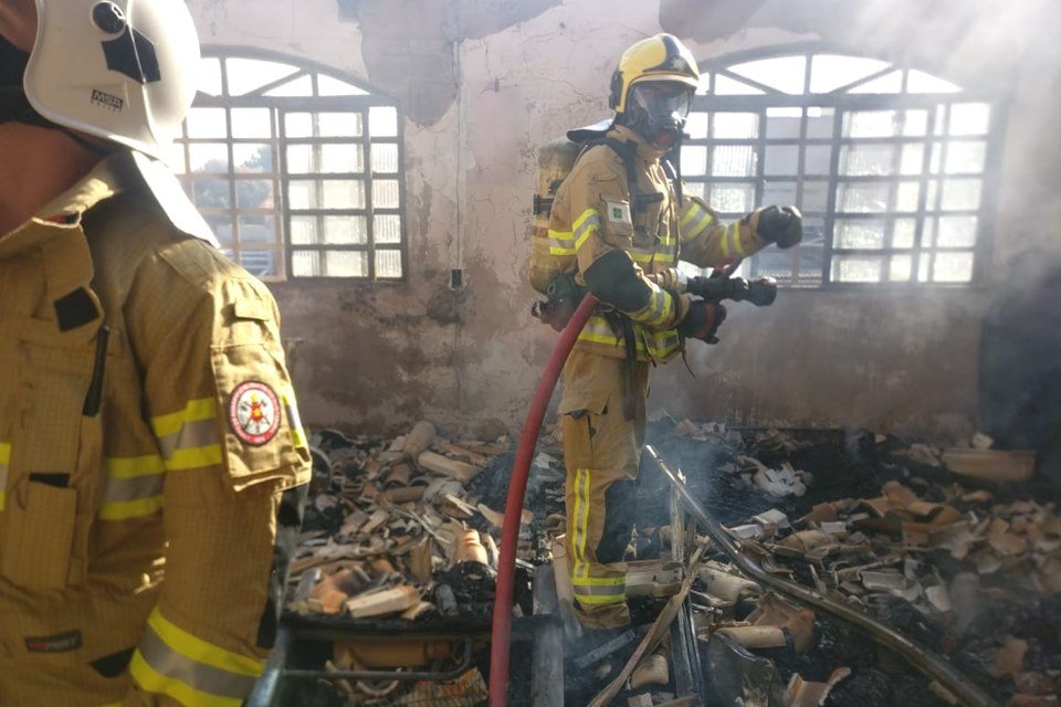 incêndio em casa