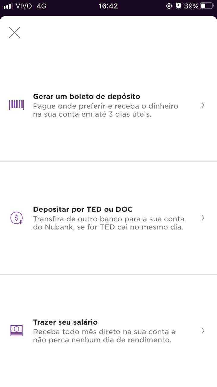 Em seguida, acesse a opção