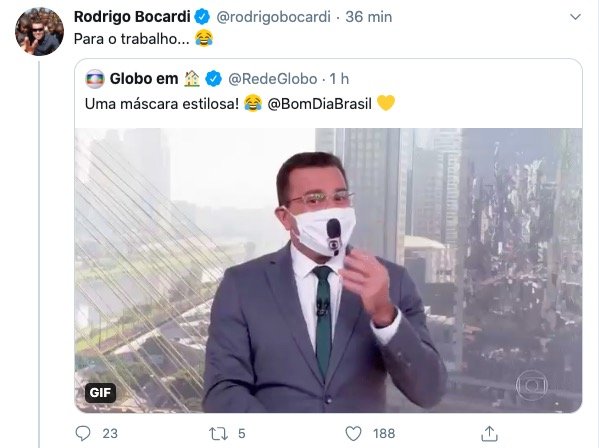 Rodrigo Bocardi tweet