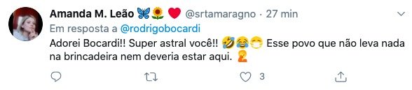 Internautas repercutem Bocardi de máscara com microfone da Globo