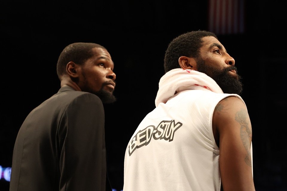 Kevin Durant, Kyrie Irving, Brooklyn Nets