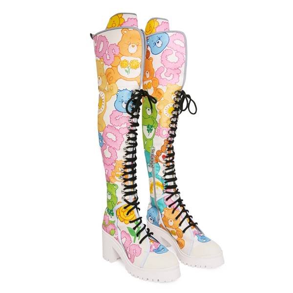Botas da marca italiana GCDS inspiradas nos Ursinhos Carinhosos