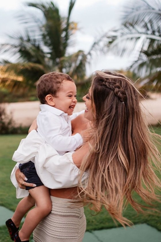 Viviane Sampaio Zebral e Antônio