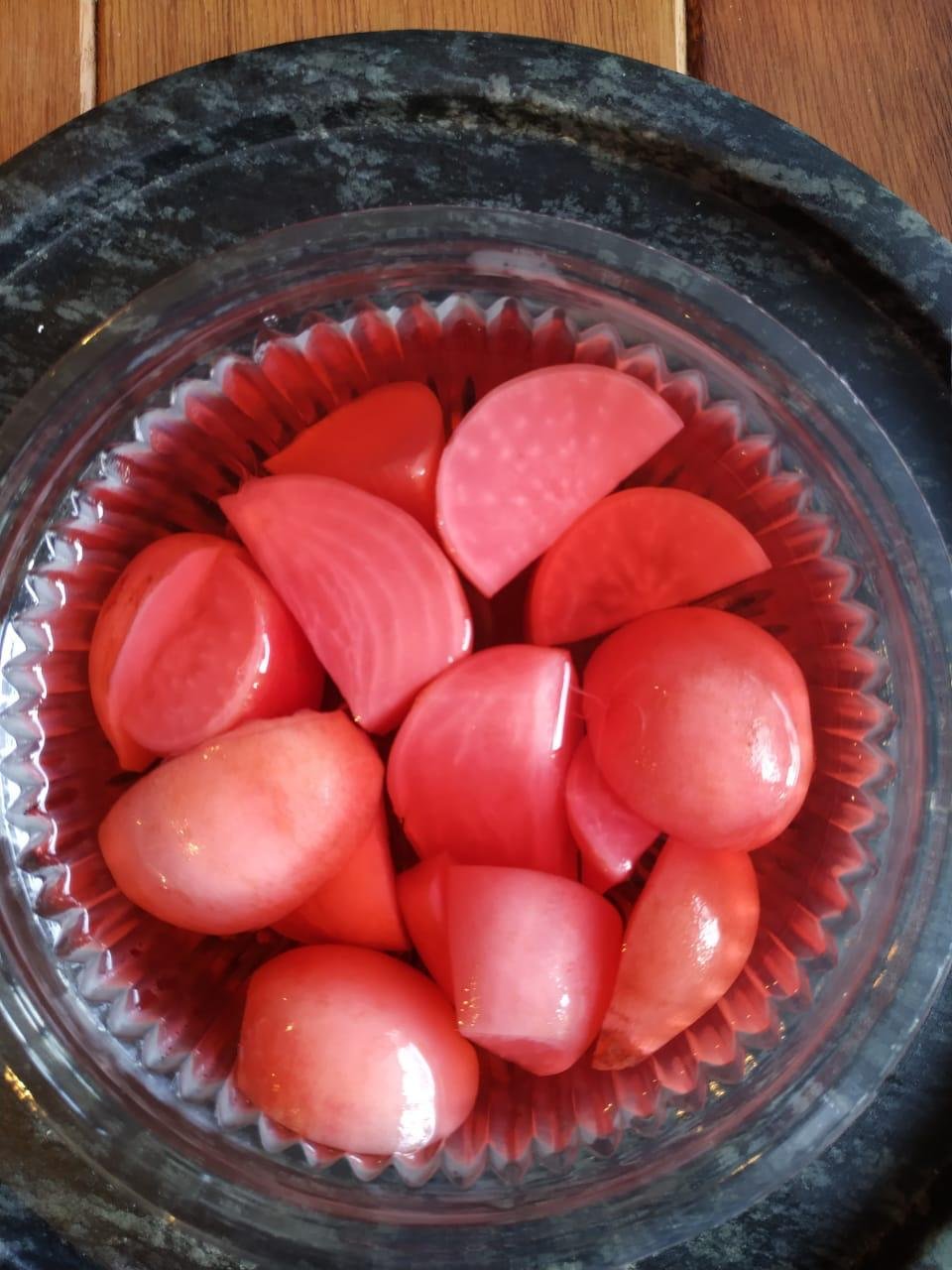 Picles de rabanete