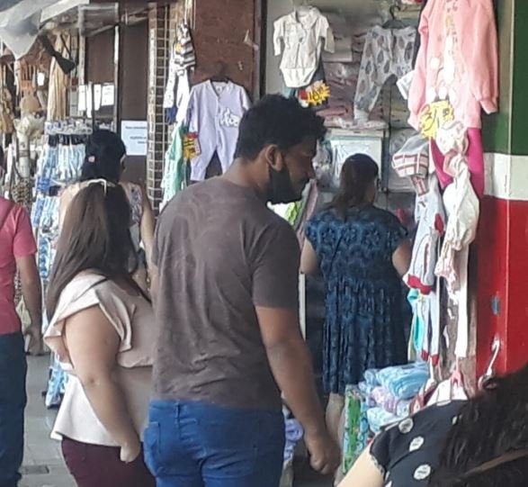 Uso incorreto de máscaras no DF
